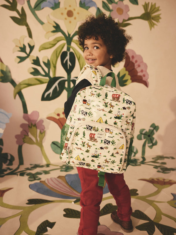 Cath Kidston Ecru Miffy Rodeo Kids Large Backpack