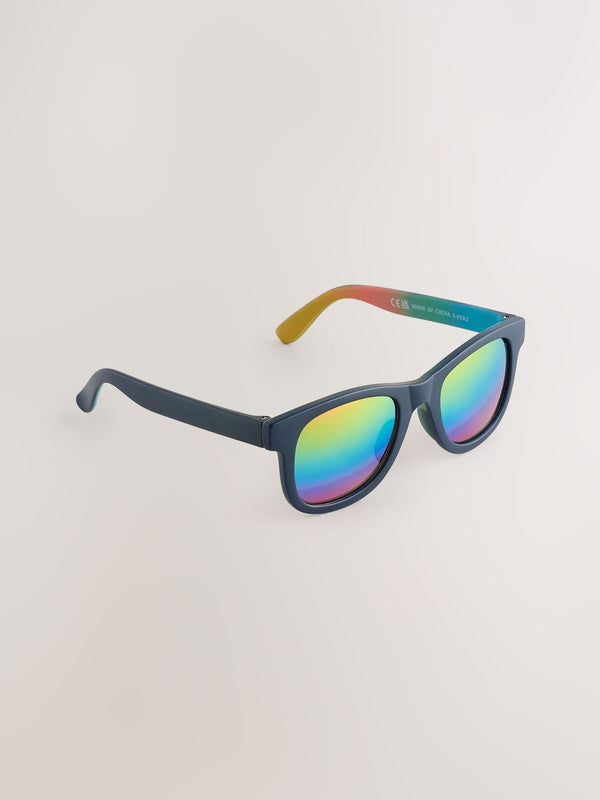 Navy Blue Rainbow Sunglasses