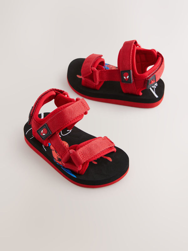 Red Spider-Man Trekker Walking Sandals