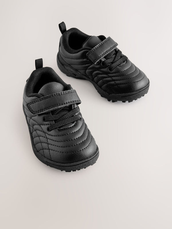 Black Astro Touch FasteningTrainers
