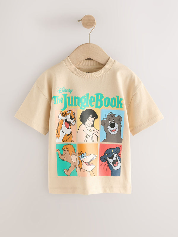 Stone The Jungle Book Short Sleeve 100% Cotton T-Shirt (3mths-8yrs)