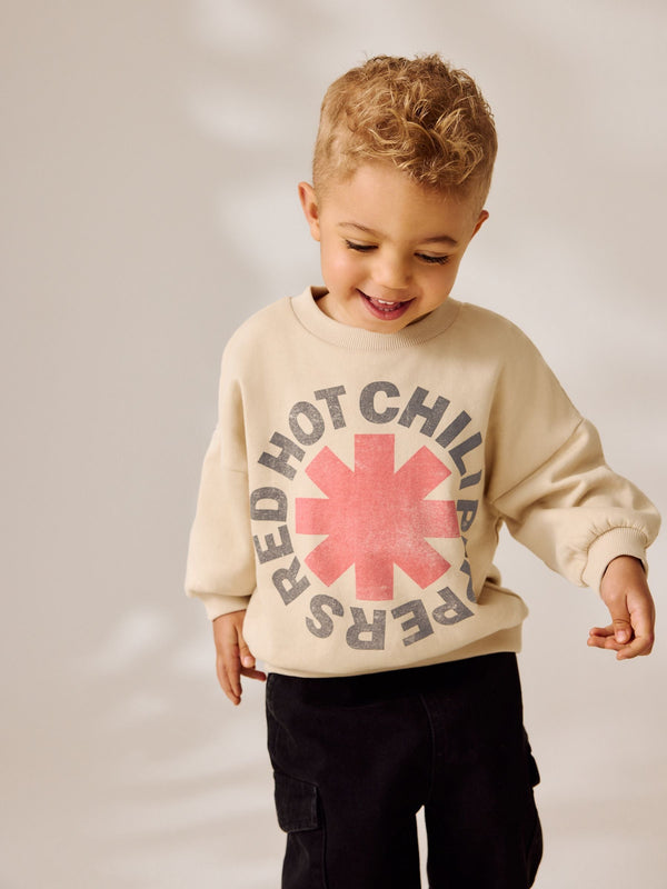 Neutral Red Hot Chili Peppers Crew Sweatshirt (3mths-8yrs)