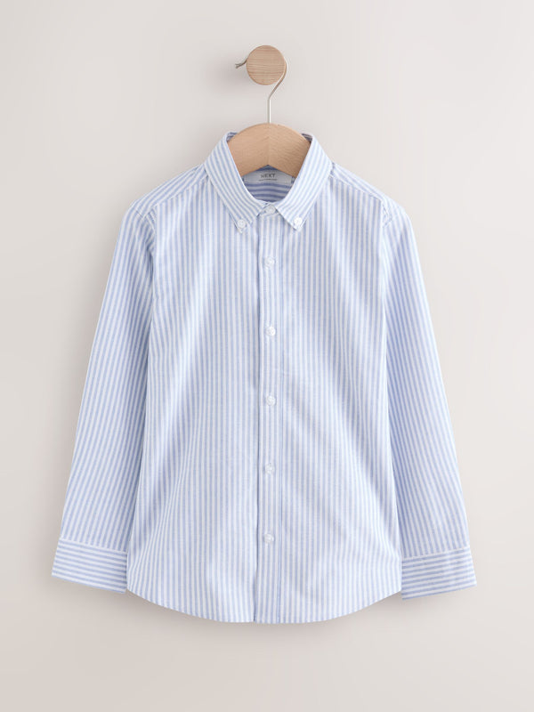 Blue/White Single Oxford Shirt (3-16yrs)