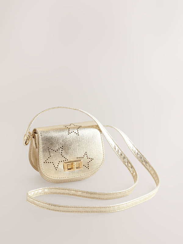 Gold Tone Star Bag