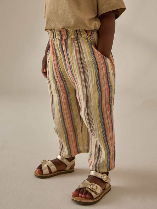 Stripe Pull On Trousers (3mths-7yrs)