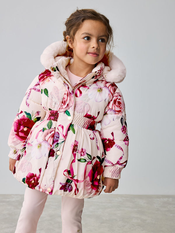 Baker by Ted Baker Shower Resistant Bubble Hem Padded Coat