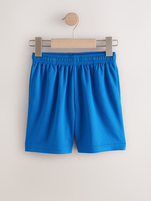 Cobalt Blue Single Sports Shorts (3-16yrs)