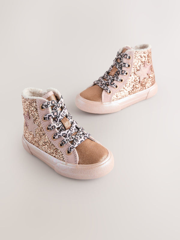 Gold Standard Fit (F) Star High Top Trainers