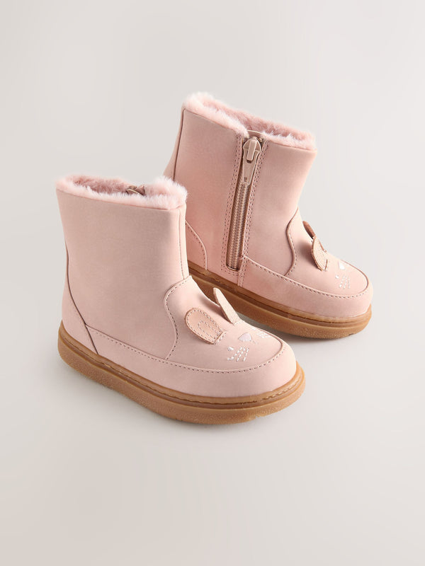 Pink Bunny Boots