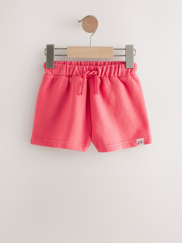 Coral Red Shorts (3mths-7yrs)
