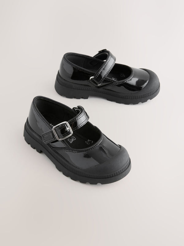 Black Patent Mary Jane School Shoes