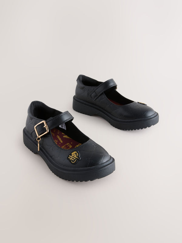 Black Harry Potter Mary Jane School Shoes