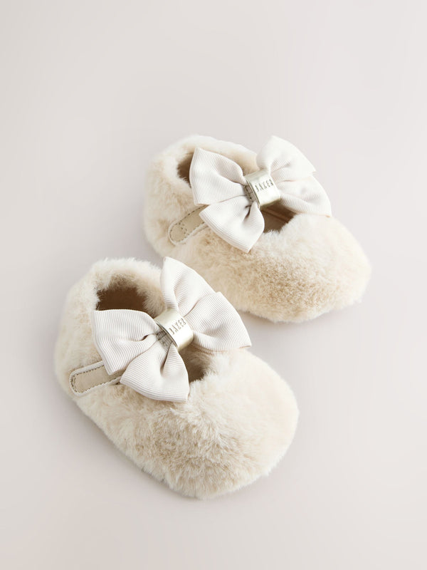 Baker by Ted Baker Baby Girls Padders Shoes With Bow