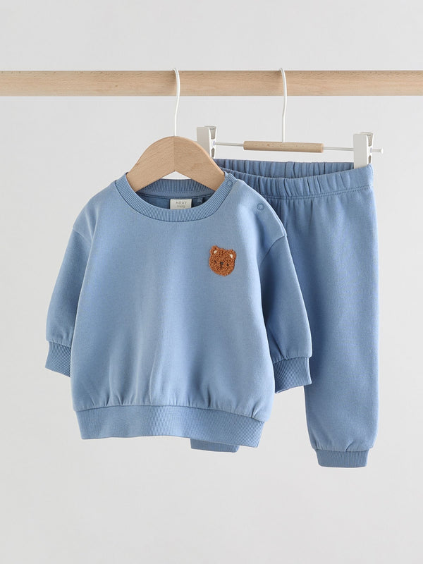 Blue Bear Baby Sweatshirt and Joggers Set (0mths-2yrs)