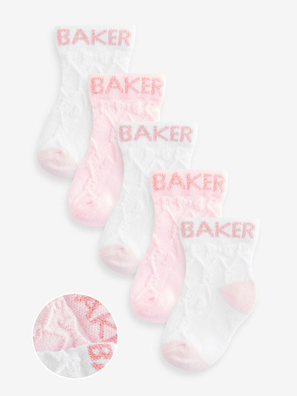 Baker by Ted Baker Girls Socks 5 Pack
