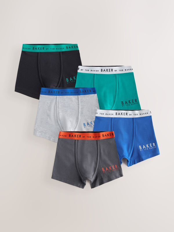 Baker by Ted Baker Boys Boxers 5 Pack