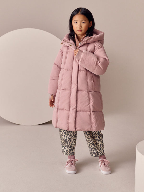 Pink Shower Resistant Padded Coat (3-16yrs)