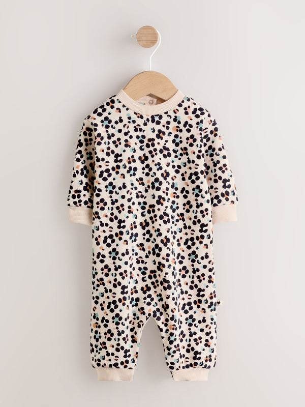 Leopard Printed Jersey Baby Romper (0mths-3yrs)