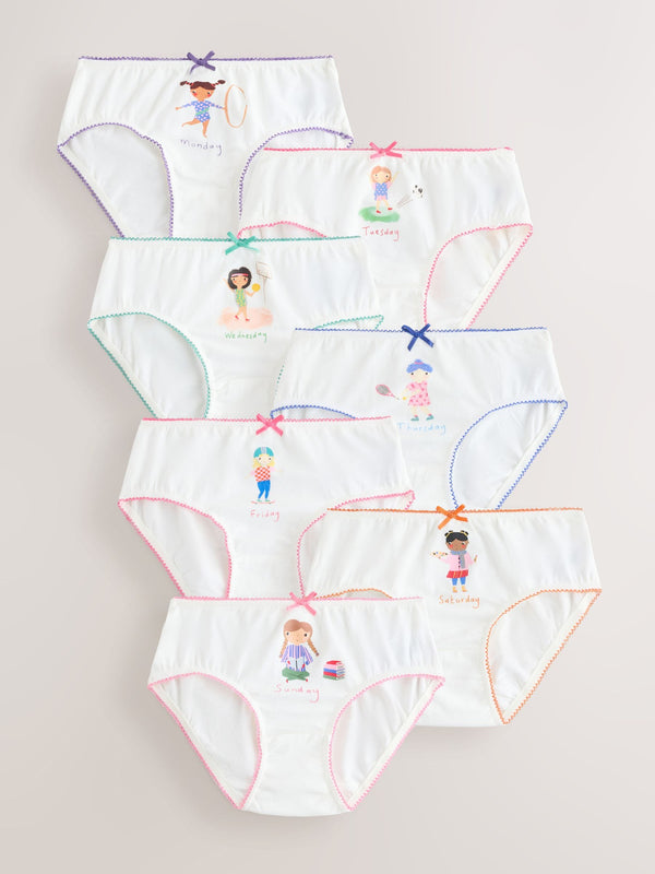 White Briefs 7 Pack (1.5-12yrs)