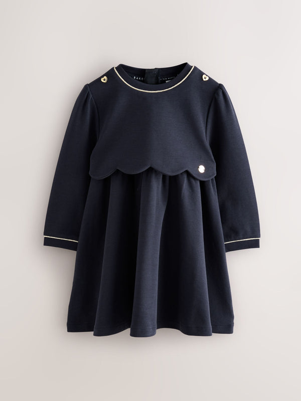 Baker by Ted Baker Scallop Ponte Dress