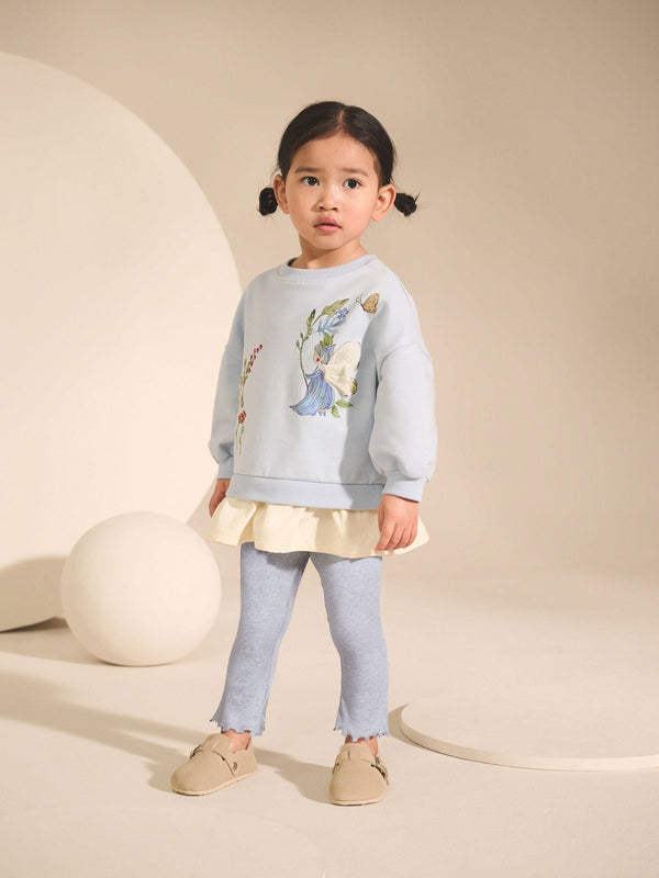 Blue Fairy Long Sleeve Top and Leggings Set (3mths-7yrs)