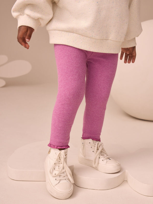 Bright Purple Plain Leggings (3mths-7yrs)