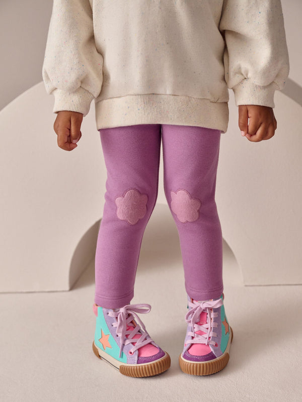 Mauve Purple Cosy Leggings (3mths-7yrs)