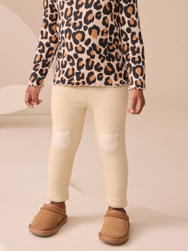 Neutral Cosy Leggings (3mths-7yrs)