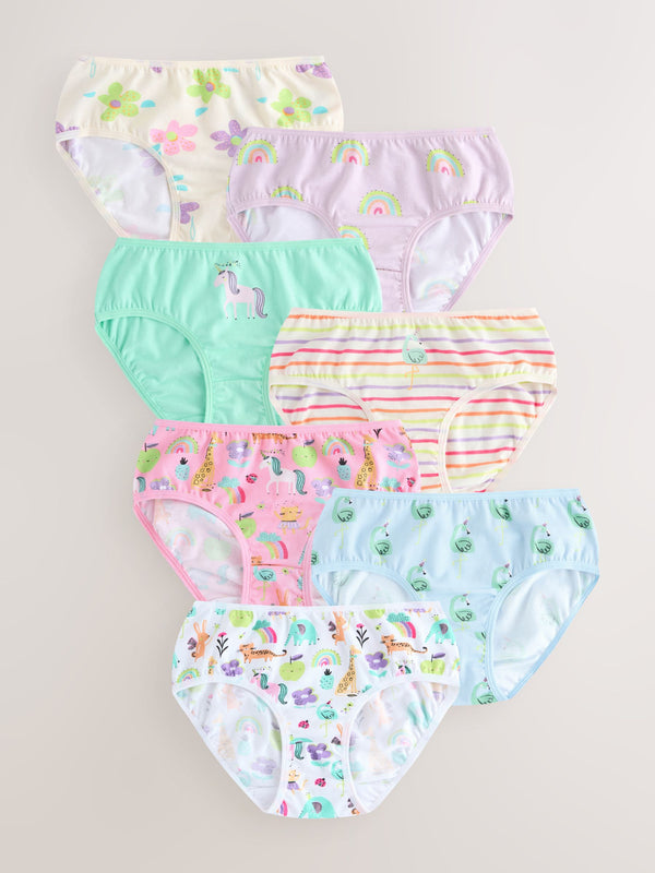 Pink/Blue Briefs 7 Pack (1.5-12yrs)