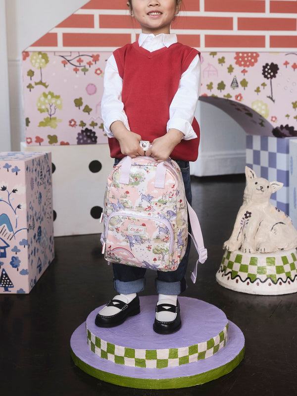 Cath Kidston Pink Unicorn Medium Kids Backpack