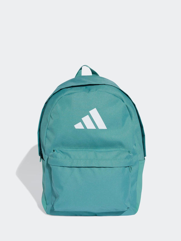 adidas Green Classic 3 Bar Logo Backpack