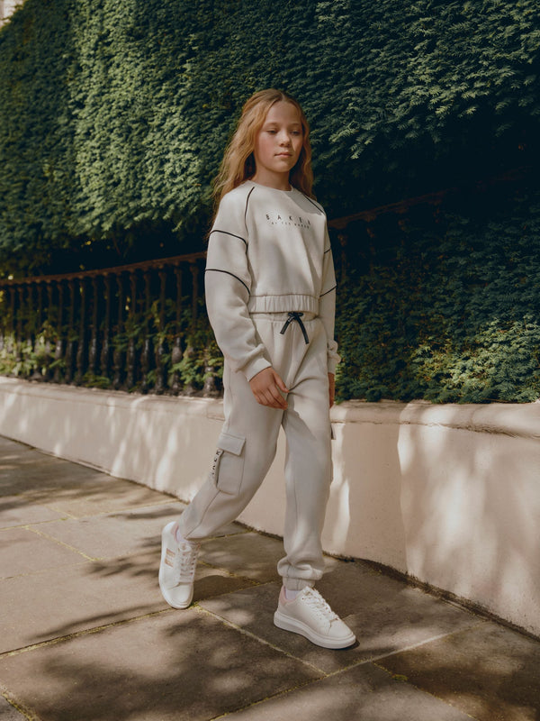 Baker by Ted Baker 2 Piece Metal Sweatshirt and Joggers Set