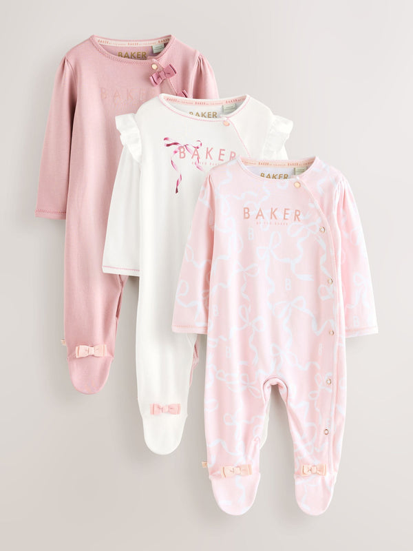 Baker by Ted Baker Sleepsuits 3 Pack