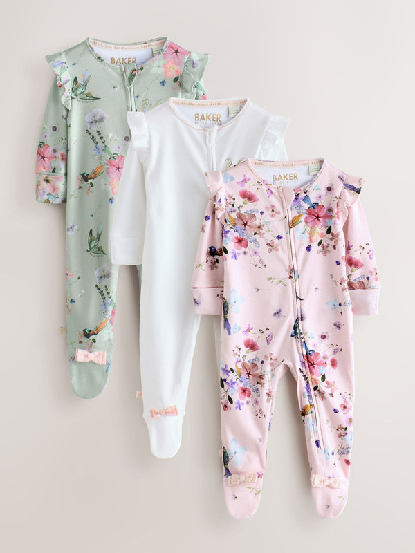 Baker by Ted Baker Sleepsuits 3 Pack