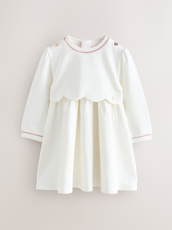 Baker by Ted Baker Scallop Ponte Dress