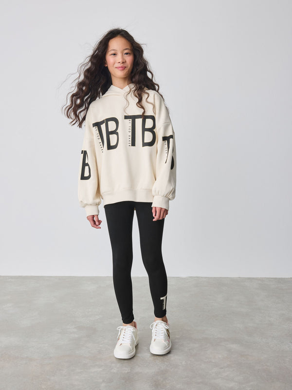 Baker by Ted Baker 2 Piece Stone Logo Hoodie and Leggings Set