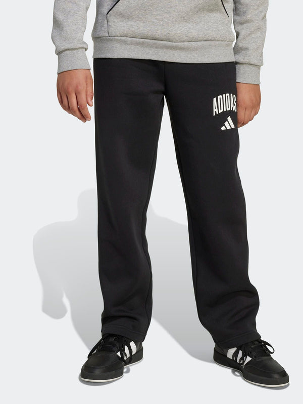 adidas Black Essentials Collegiate Kids Joggers