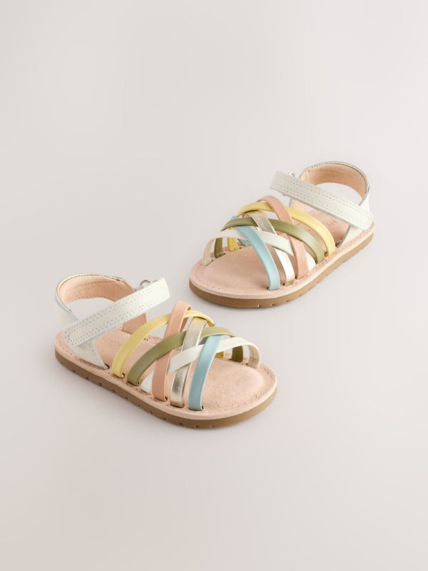 Multi Wide Fit (G) Strap Sandals