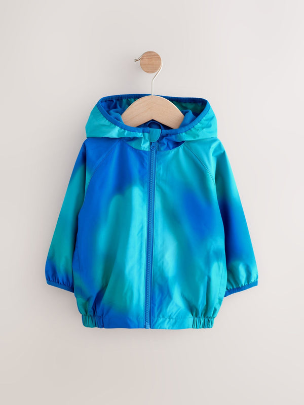 Bright Blue Shower Resistant Jacket (3mths-7yrs)