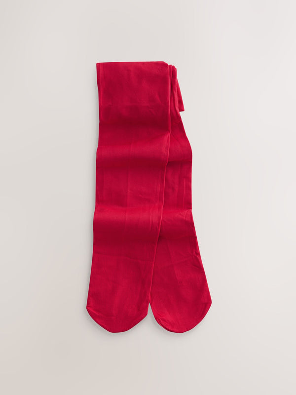 Red 80 Denier School Tights