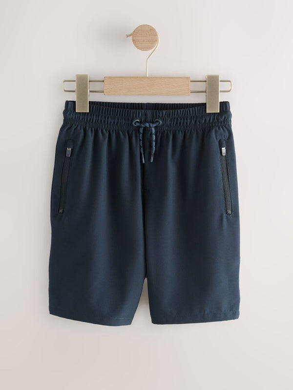 Navy Sport Shorts (3-16yrs)