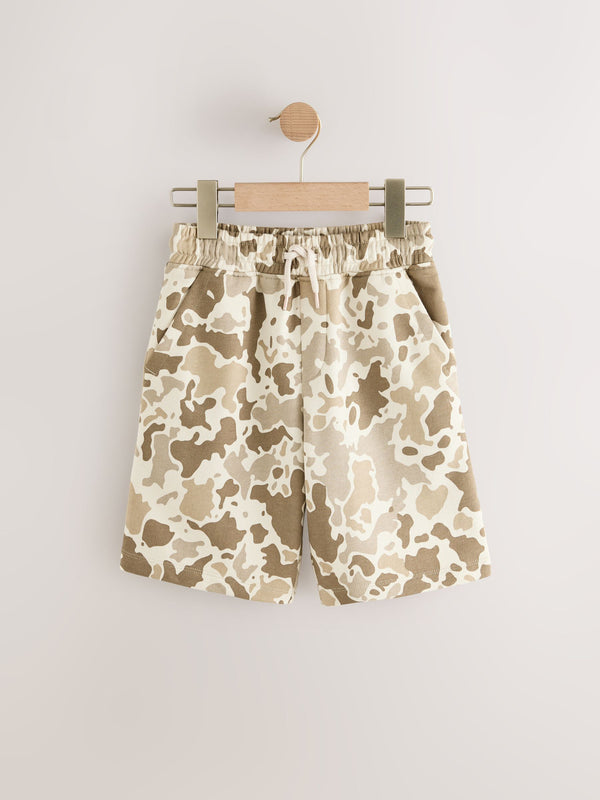 Camouflage Regular Fit Basic Shorts (3-16yrs)