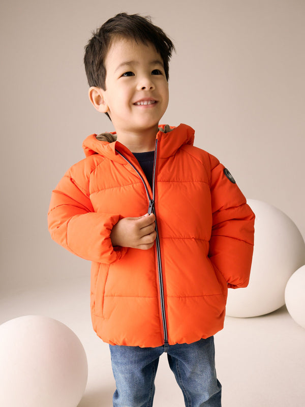 Orange Padded Coat (3mths-7yrs)
