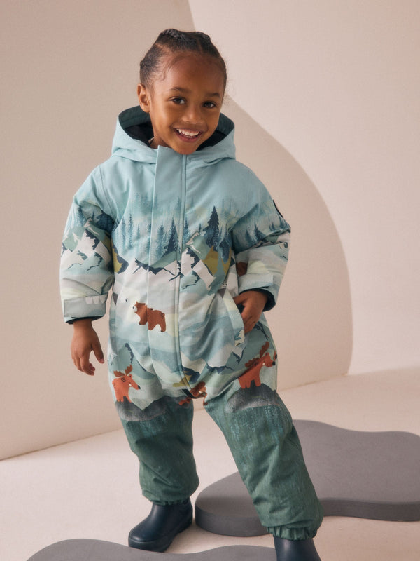 Green Scene Waterproof Snowsuit (3mths-7yrs)