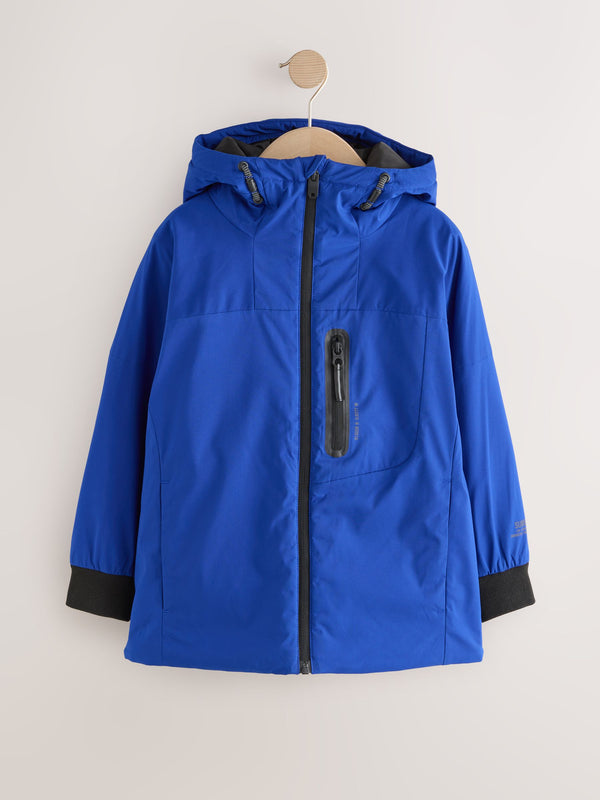 Cobalt Blue Midweight Shower Resistant Jacket (3-17yrs)