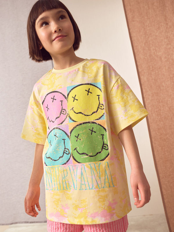 Yellow Nirvana License T-Shirt (3-16yrs)