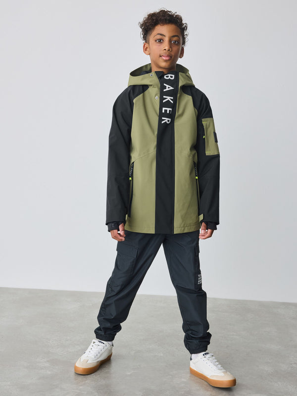 Baker by Ted Baker Shower Resistant Colourblock Coat