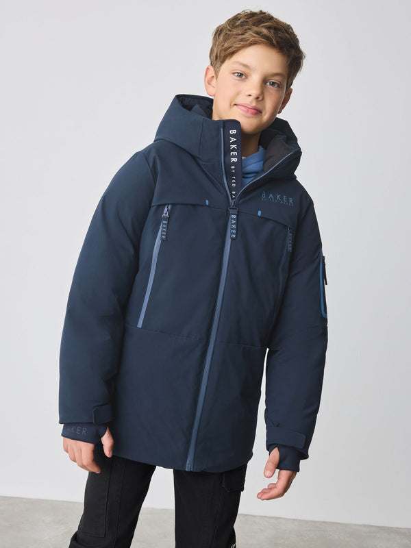 Baker by Ted Baker Shower Resistant Parka Coat