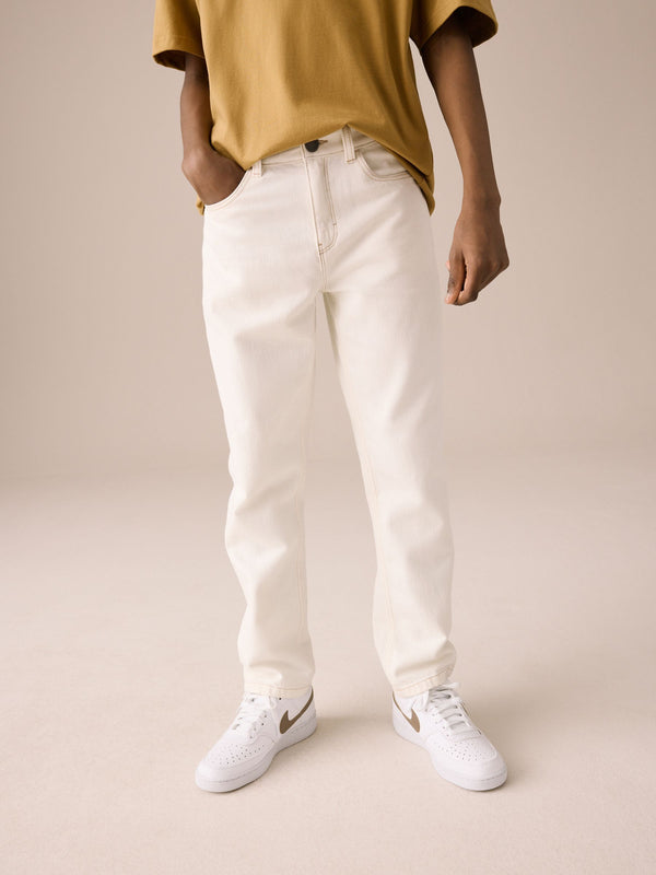 Ecru Regular Fit Authentic Denim Jeans (3-16yrs)