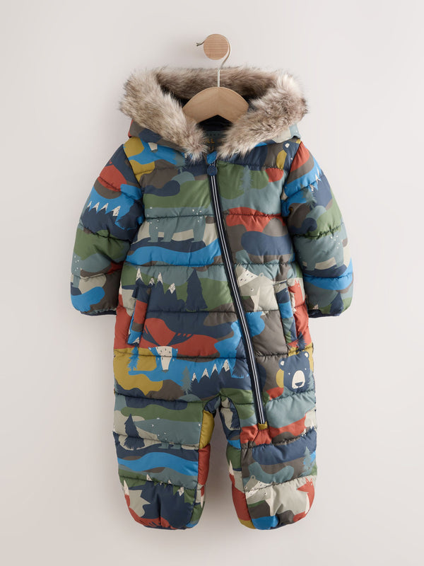 Woodland Character Shower Resistant Snowsuit (3mths-7yrs)